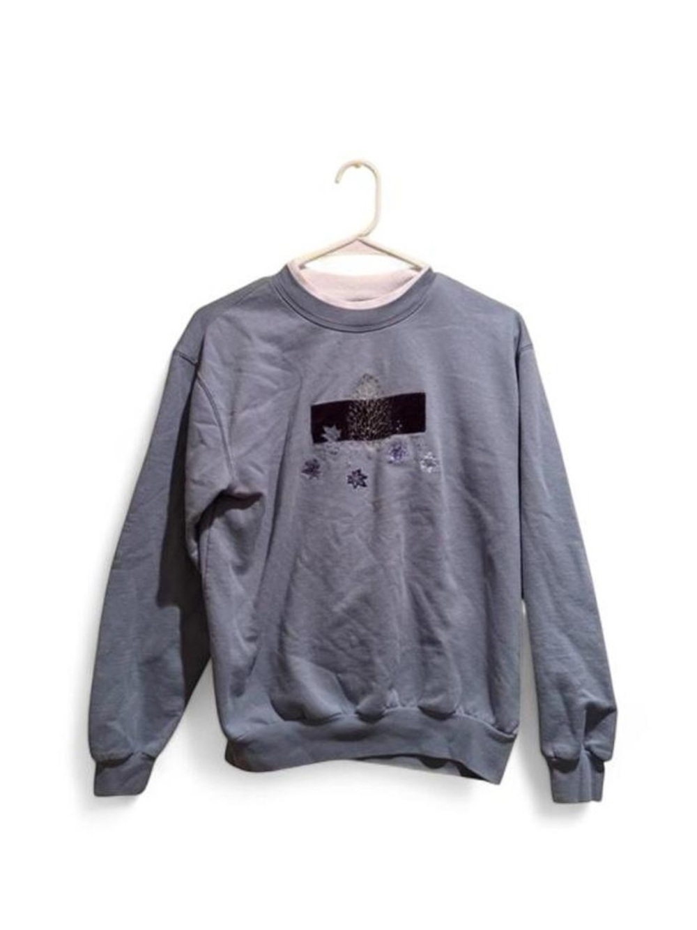 Light Blue Christmas Grandma Sweater